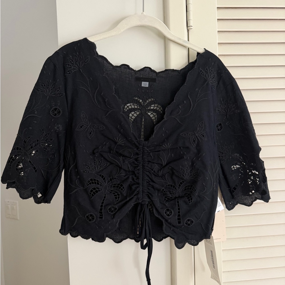 Mother Denim- the social butterfly top Sz Sm NWT